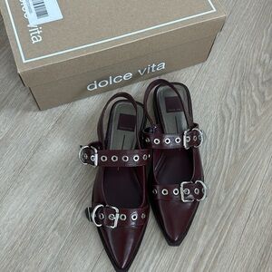 Dolce Vita Burgundy Labell Flats